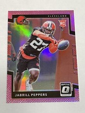 2017 Donruss Optic Football Pink #140 - Jabrill Peppers RC - Cleveland Browns