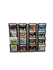 Nintendo DS / 3DS Cartridge Display Stand Holder - Holds Up To 16 Games / Carts