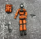 1985 Vintage Hasbro Gi Joe Fire Fighter Barbecue Action Figure Complete