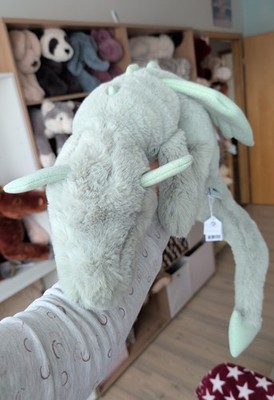 Jellycat Huge Sage Dragon Neu mit Etikett