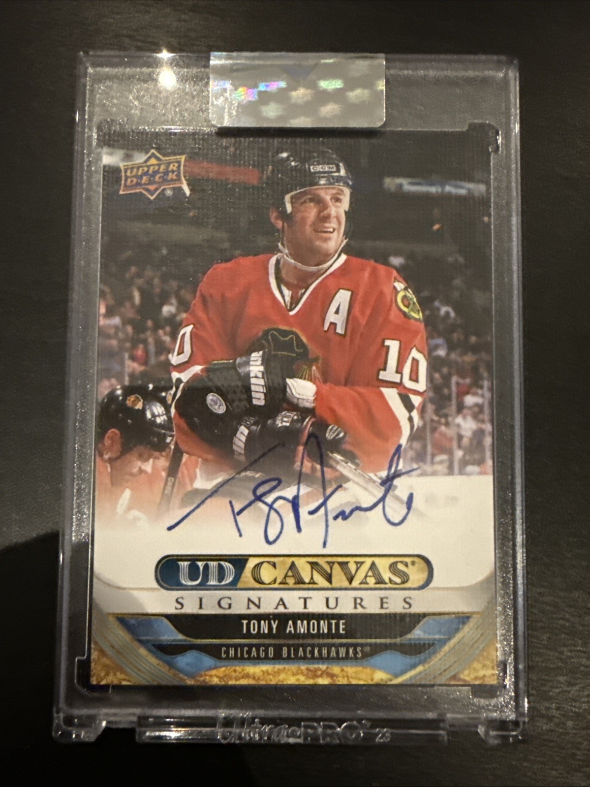 2024-25 Upper Deck Clear Cut Tony Amonte UD Canvas Auto