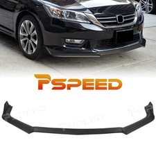 Matte Black Pp Front Bumper Spoiler Lip For 2013 2014 2015 Honda Accord Sedan Matte Black Pp Front Bumper Spoiler Lip For 2013 2014 2015 Honda Accord Sedan