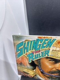 Shingen the Ruler + Map - Authentic Nintendo NES Manual Instruction Booklet