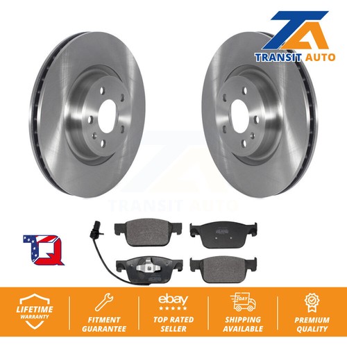 Disc Brake Rotors And Semi-Metallic Pads Front Kit For Audi A4 Quattro - Picture 1 of 11