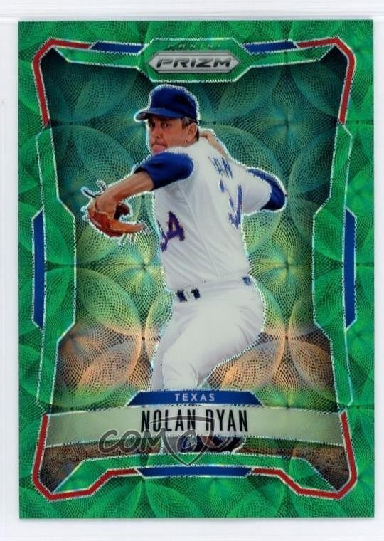 2026 Panini Prizm Green Scope Prizm 34/75 Nolan Ryan #202 HOF 0u8i