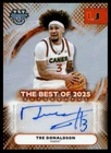 2025-26 Bowman's University Best Refractor Tre Donaldson Auto #BA-TD C68
