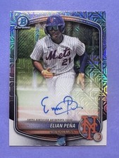 2025 Bowman Chrome Mega Box - Elian Pena Mojo Prospects Autograph BMA-EP