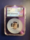 1964 NGC PF68 90% Proof Silver Roosevelt Dime 10c Purple Core