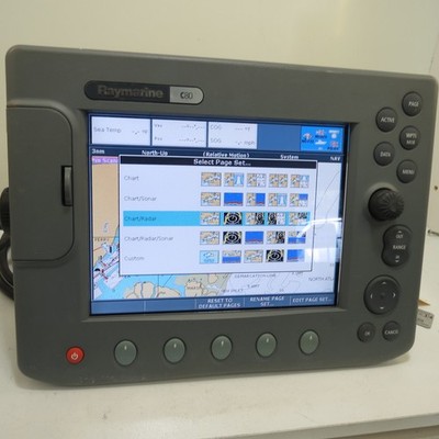 Raymarine C80 Classic Display E02020 8.4'' Chartplotter w/ Power, SeaTalk cables