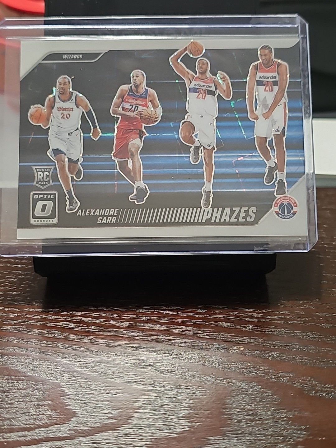 2024-25 Donruss Optic #22 Alexandre Sarr Phazes RC CASE HIT SP