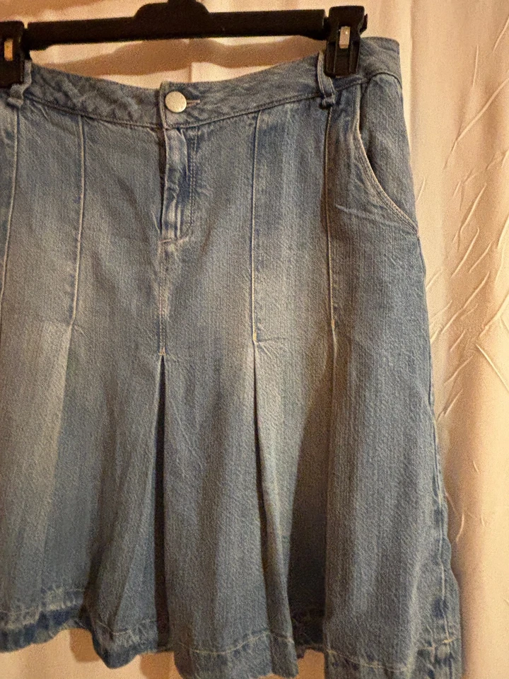 ZARA jupe en jeans taille 38 - Photo 2/4