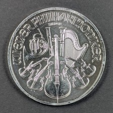 2019 Austria Philharmonic 1oz .999 Fine Silver UNC