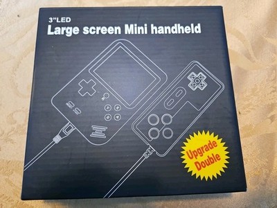 3'' LED Large Screen Mini Handheld Digital Game System 400 Games