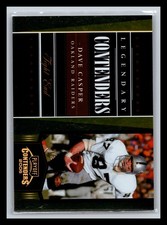 Dave Casper Oakland Raiders 2006 Playoff Contenders #LC-6 Legendary Gold #/250