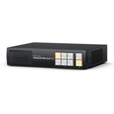 Blackmagic Design Videohub Mini 6x2 12G Router, 6 Inputs and 2 Outputs