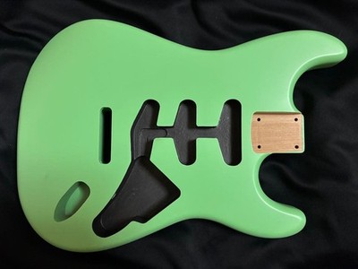 Stratocaster Body No18 Surf Green Alder Satin Finish