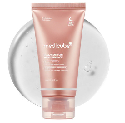 Medicube Collagen Overnight Wrapping Peel Off Facial Mask Pack FREE SHIPPING