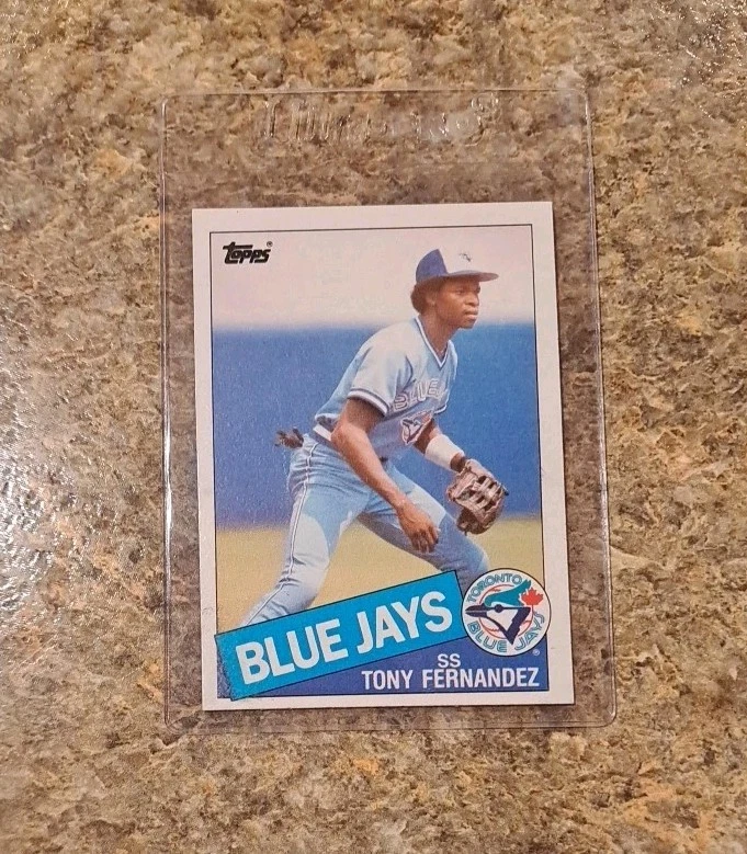 (5) Карта новичка Тони Фернандеса 1984 Donruss RC 1985 1986 Topps Fleer Blue Jays - Изображение 4 из 4