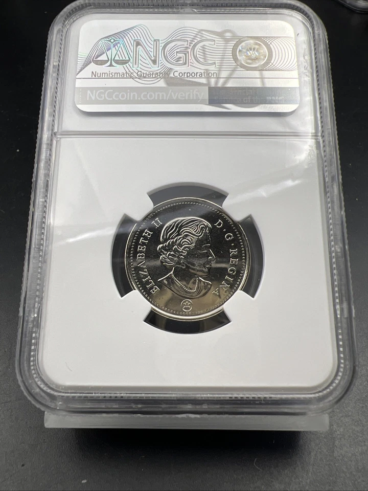 2020 25c Canada Twenty Five Cent Quarter Atlantic Puffin Coin NGC MS66 PL - Image 3 of 4