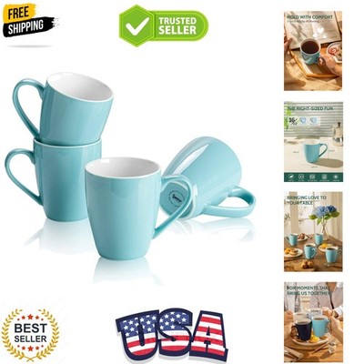 Porcelain Coffee Mugs - 16 Ounce Top to the Rim for Coffee, Latte, Tea,  Cocoa... | eBay