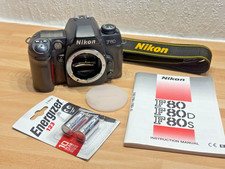 Nikon F80 black camera body tested