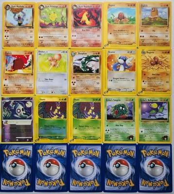 Assorted Original Pokemon Cards **Your Choice** 1999-2010 Excellent Condition