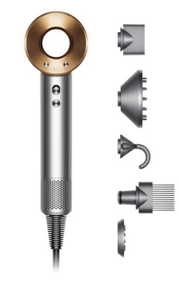 #ad #ad Brand New Sealed Dyson Supersonic Hair Dryer With 5 Attachments Nickel Copper $218.44