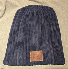 Love Your Melon Navy Beanie Hat New