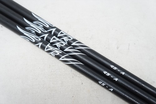 (3) Aldila NV Iron 45-A Senior Flex 3pc Wedge Shaft Set Pulls 34.5" .370 1178383