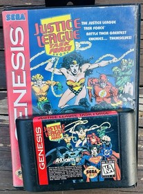 Sega Genesis Lot - 15 Games 1 Console 2 Controllers - Loose Items - The Tick!