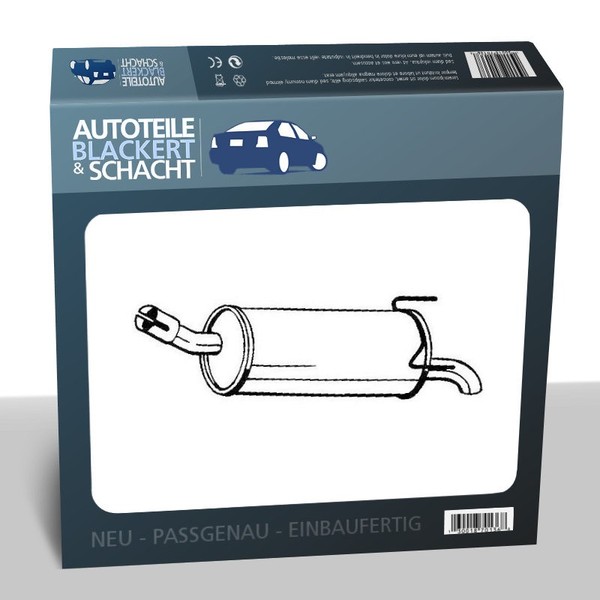 Auspuff Endtopf für Opel Zafira-image