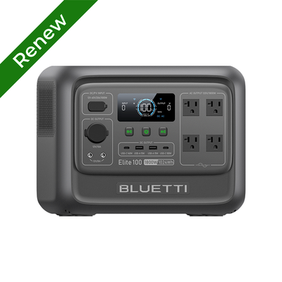 #ad #ad BLUETTI Elite 100 V2 1024Wh 1800W Portable Power Station for Road Trip Backup $359.00