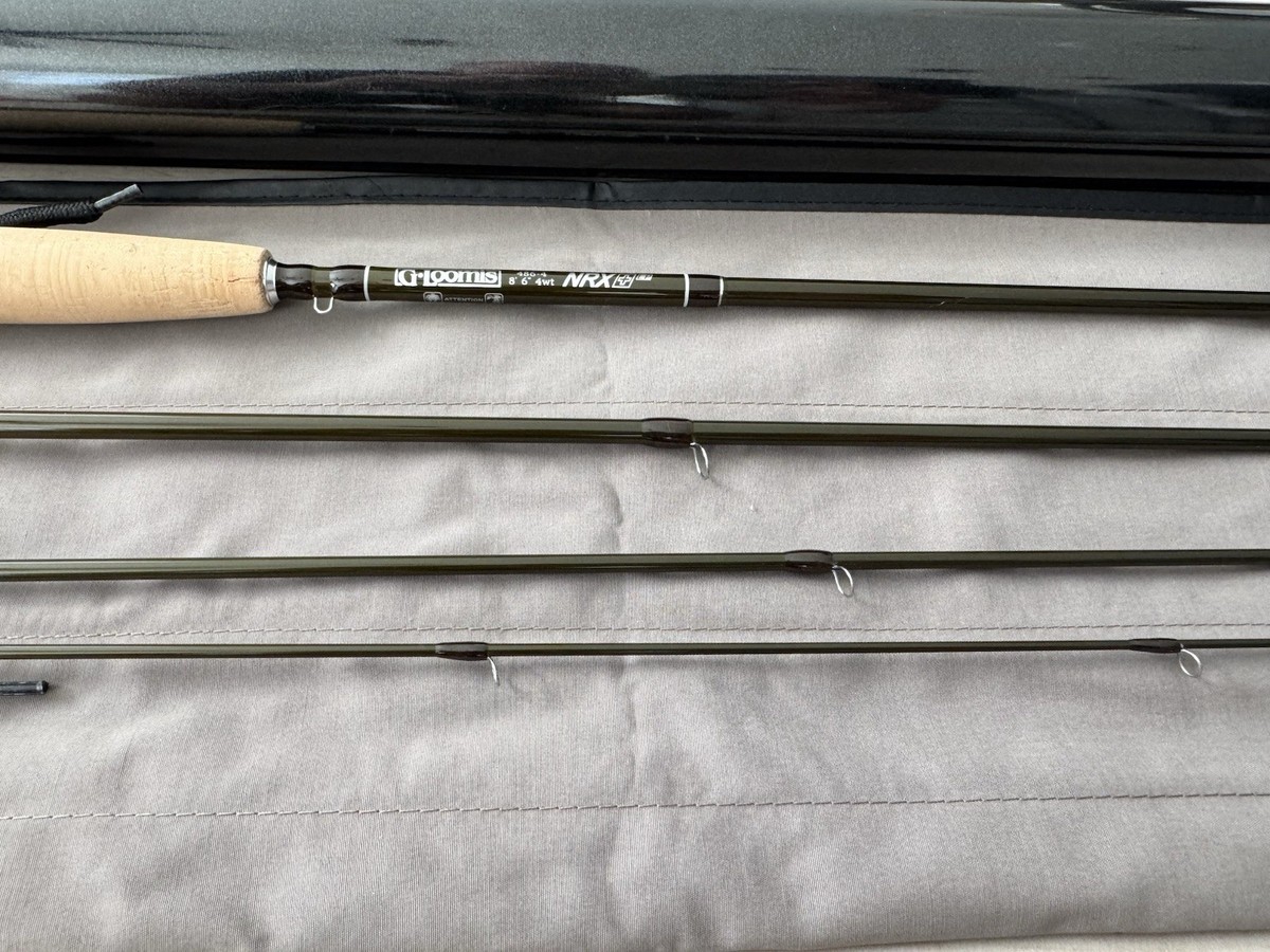 G Loomis NRX+ LP. 486-4. 8'6” 4wt Fly Fishing Rod | eBay