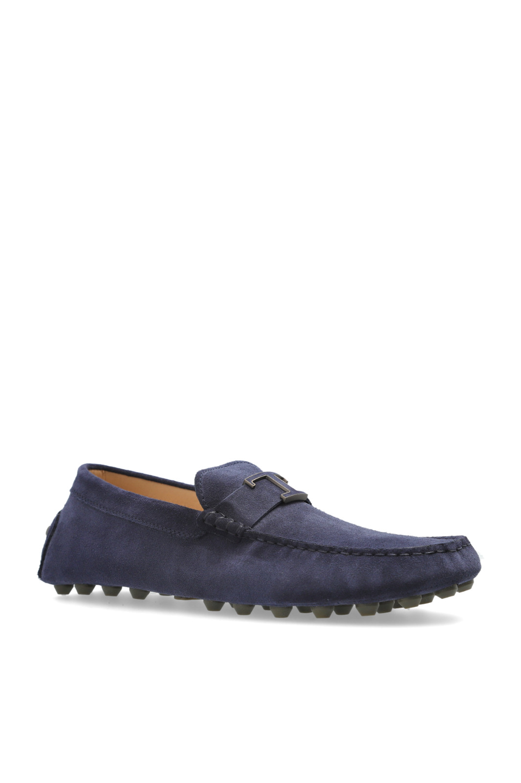 TOD'S Blue Suede Loafers New & Authentic image 2