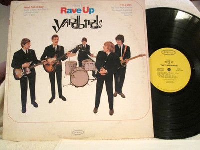 THE YARDBIRDS HAVING A RAVE UP WITH ORG 1965 BRIT-PUNK EPIC MONO VG+/EX!