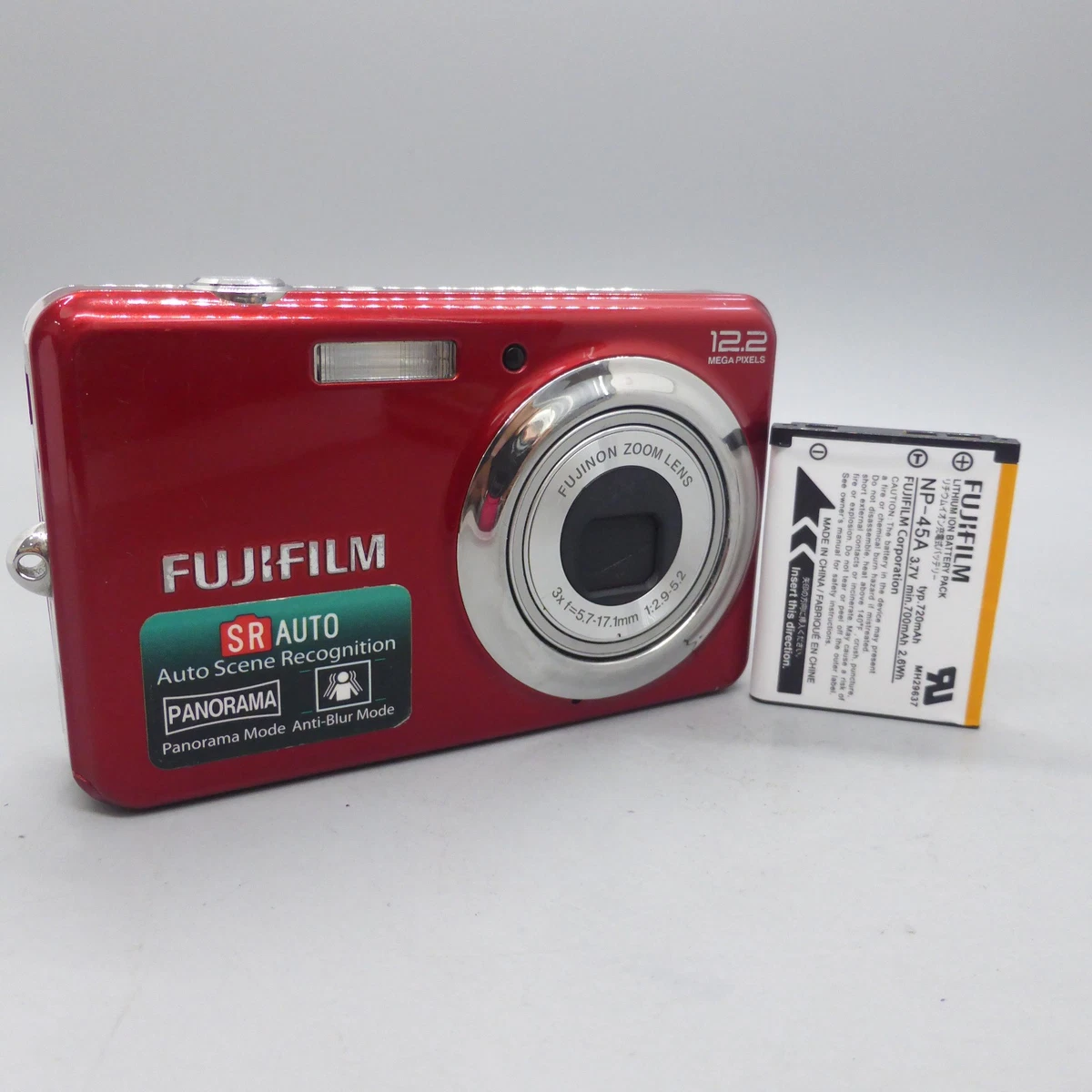 Fujifilm FinePix J Series Digital Cameras 12-13.9 MP Maximum
