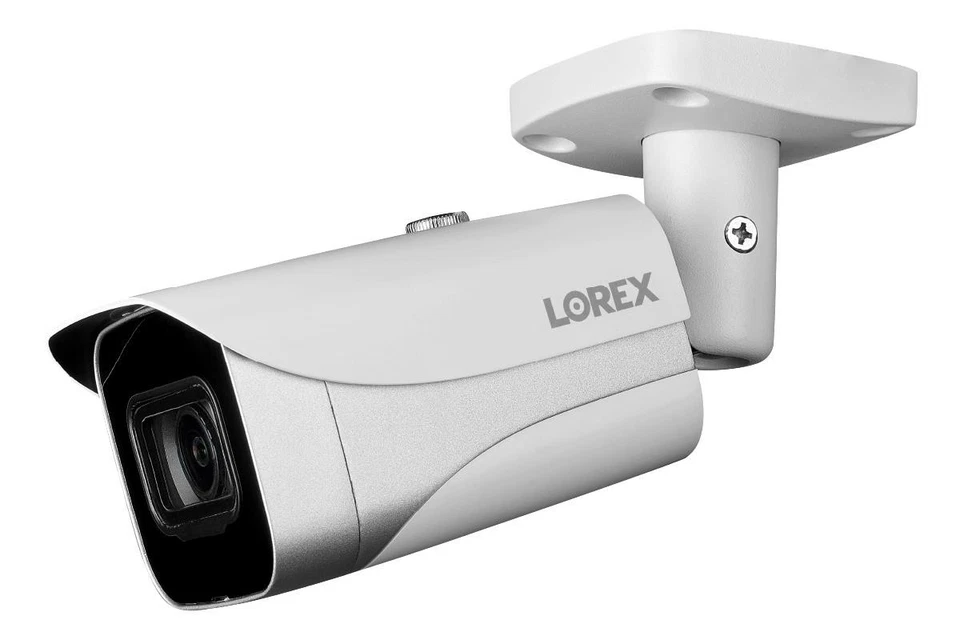 Lorex E861AB-E 4K Ultra HD Smart IP Security Bullet Camera CNV, White - Image 3 of 4