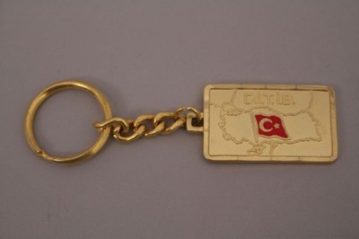 D.I.T.I.B. Schlüsselanhänger Diyanet isleri türk islam birligi Türkei eckig
