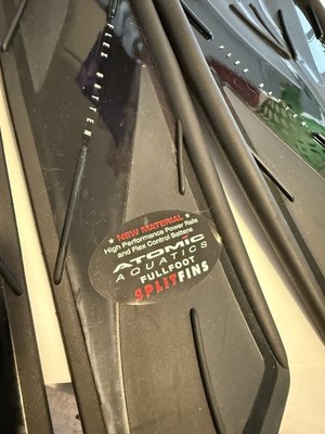 Atomic Aquatics High Performance Full Foot Split Fin for Scuba & Snorkeling