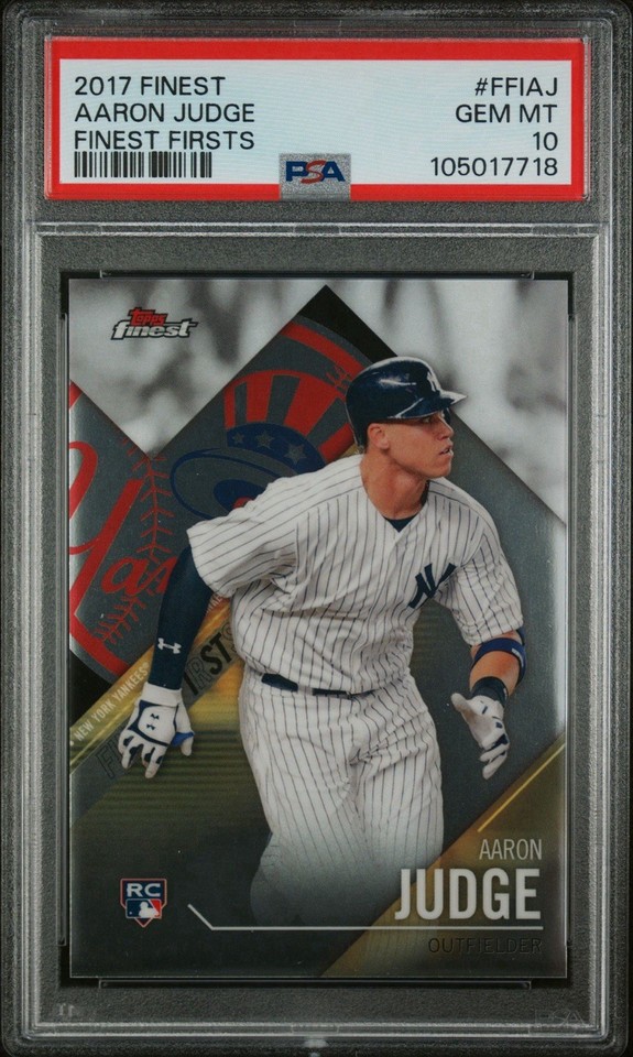 PSA10! 2017 Topps Finest Aaron Judge アーロン・ジャッジ RC PSA10! 2017 Topps Finest Aaron Judge アーロン・ジャッジ RC