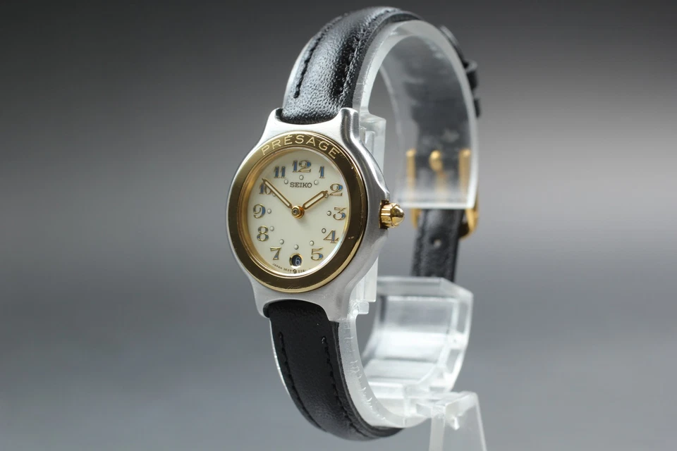 Vtg 1989 N MINT Seiko Presage 3E29-0110 Day Indicator Quartz Womens Watch JAPAN - Image 4 of 4