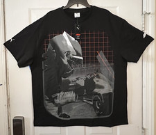 Puma Formula 1 Racing Driver Graphic Black T-Shirt F1 $45 Retail