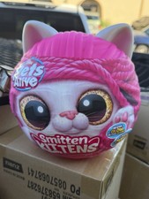 Pets Alive Smitten Kitten Surprise MOOLOO SIAMESE Cat Interactive Plush, NIB