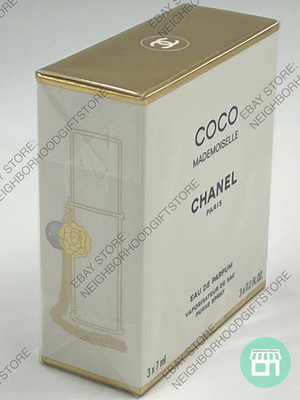 NEW CHANEL COCO MADEMOISELLE EDP 3 x 0.2fl.oz PURSE SPRAY GIFT SET