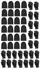 Yacht  Smith 48 Pack Mens Womens Hats and Gloves Set,Winter Bulk Wholesale Sets