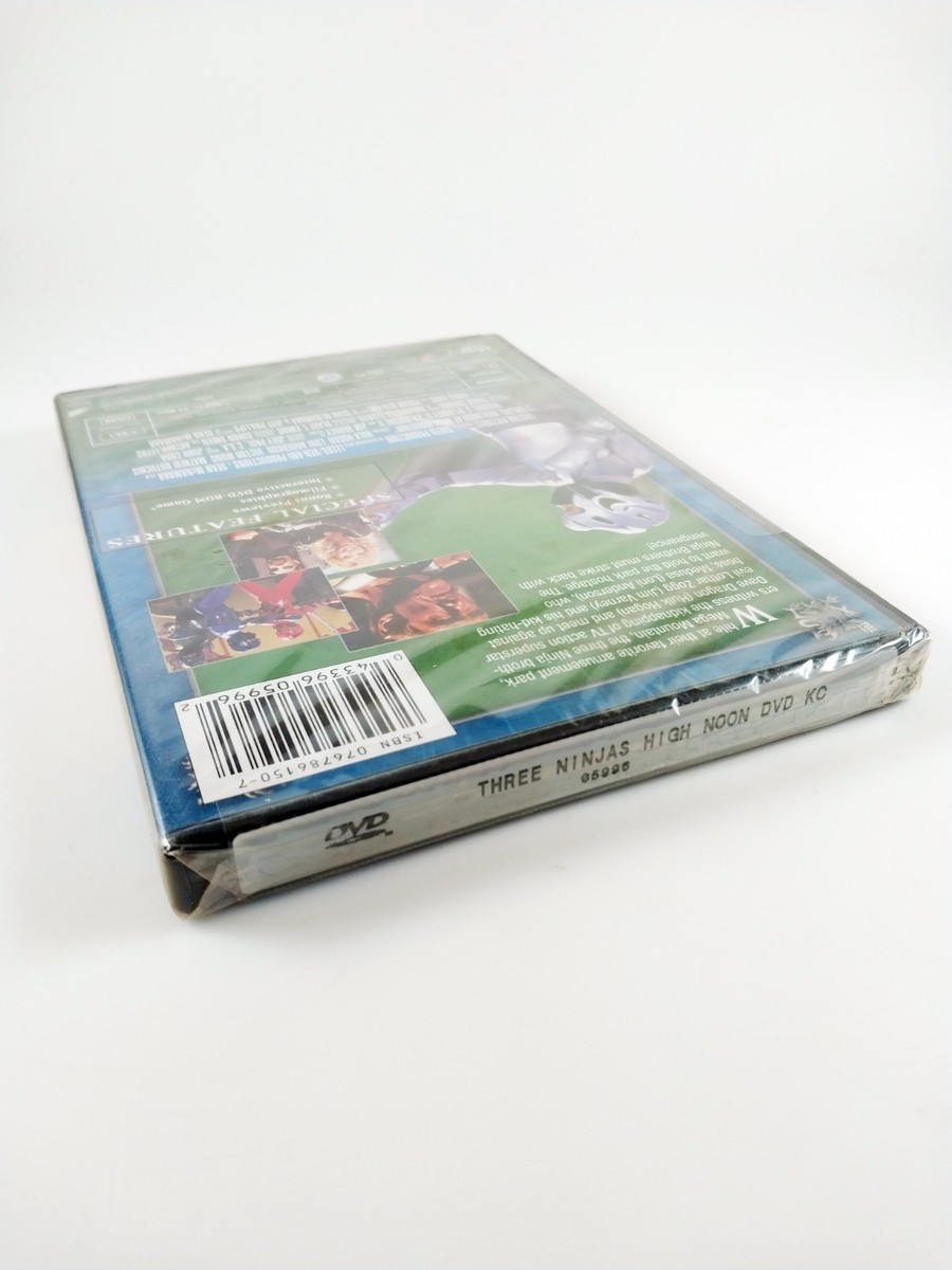 3 Ninjas - High Noon at Mega Mountain (DVD, 2001, Fullscreen) for