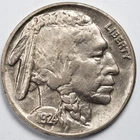 1924-P Buffalo Nickel Brilliant Uncirculated (BU)