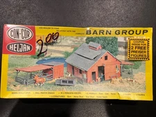 HO 1/87 Scale Con-Cor Heljan Kit 9015 Barn Group