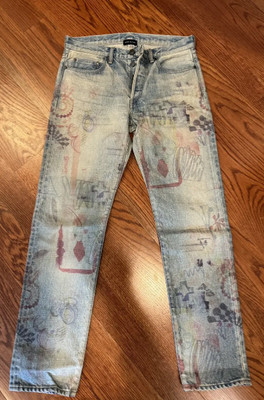 John Elliot The Daze 2 Scribble Jeans