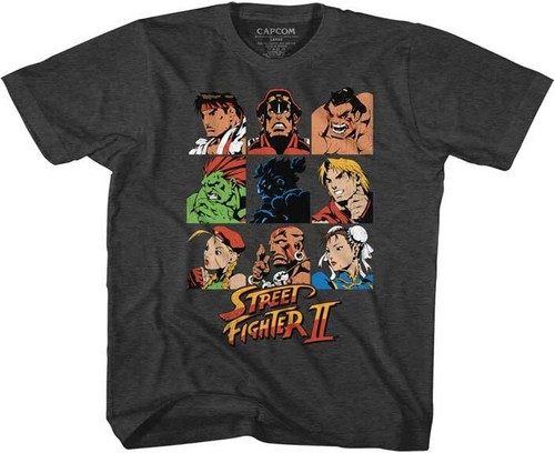 Pre-Sell Street Fighter Video Game Licensed Youth T-Shirt - Picture 9 of 13